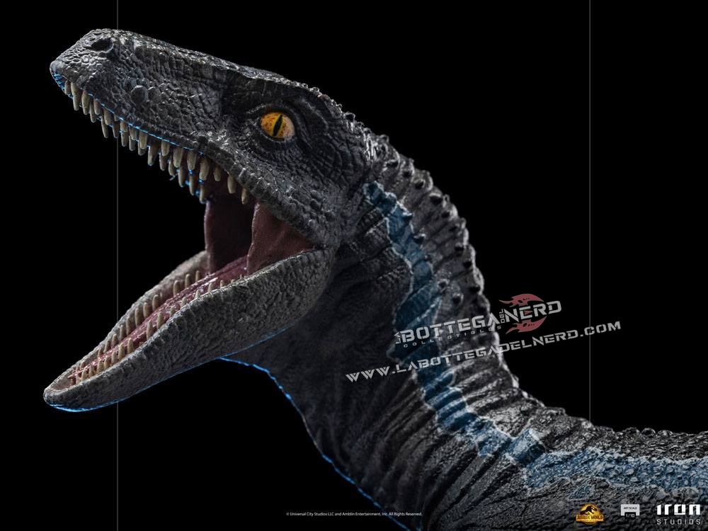 Jurassic World Dominion - Art Scale Statue 1/10 Blue 28cm - immagine 7