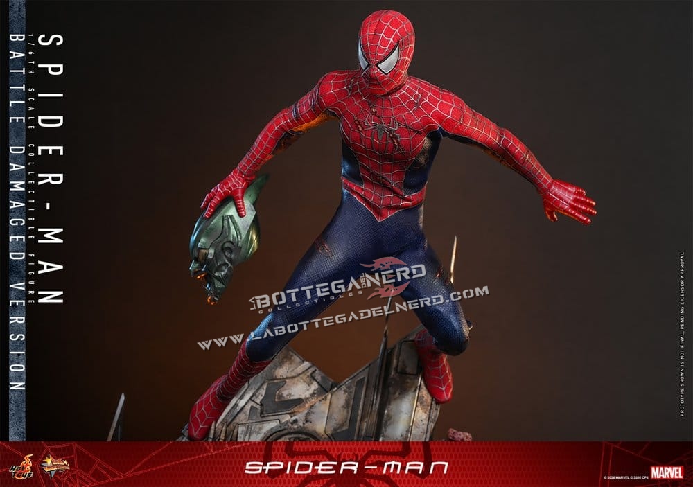 Spider-Man - Action Figure 1/6 Spider-Man (V.s. Battle Damaged) 30cm - immagine 8