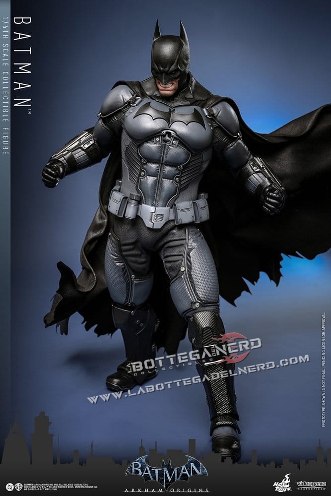 Batman Arkham Origins - Masterpiece Action Figure 1/6 Batman 33cm - immagine 2