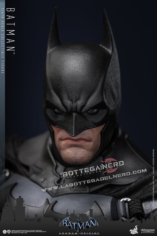 Batman Arkham Origins - Masterpiece Action Figure 1/6 Batman 33cm - immagine 10