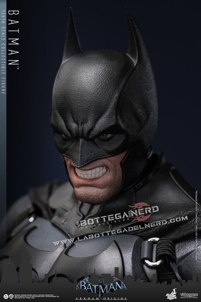 Batman Arkham Origins - Masterpiece Action Figure 1/6 Batman 33cm - immagine 9