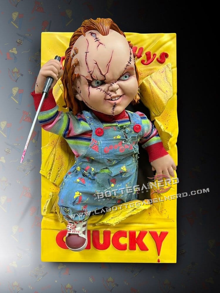 Chucky - Wall Sculpture 1/1 Bride of Chucky 76cm - immagine 4