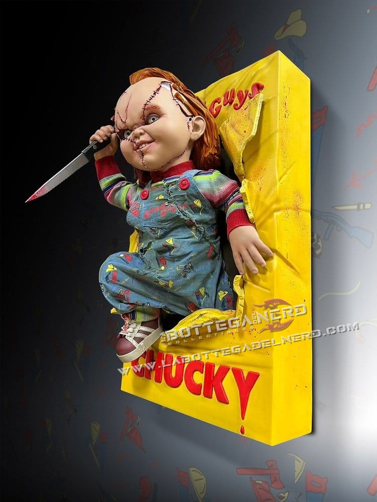 Chucky - Wall Sculpture 1/1 Bride of Chucky 76cm - immagine 3