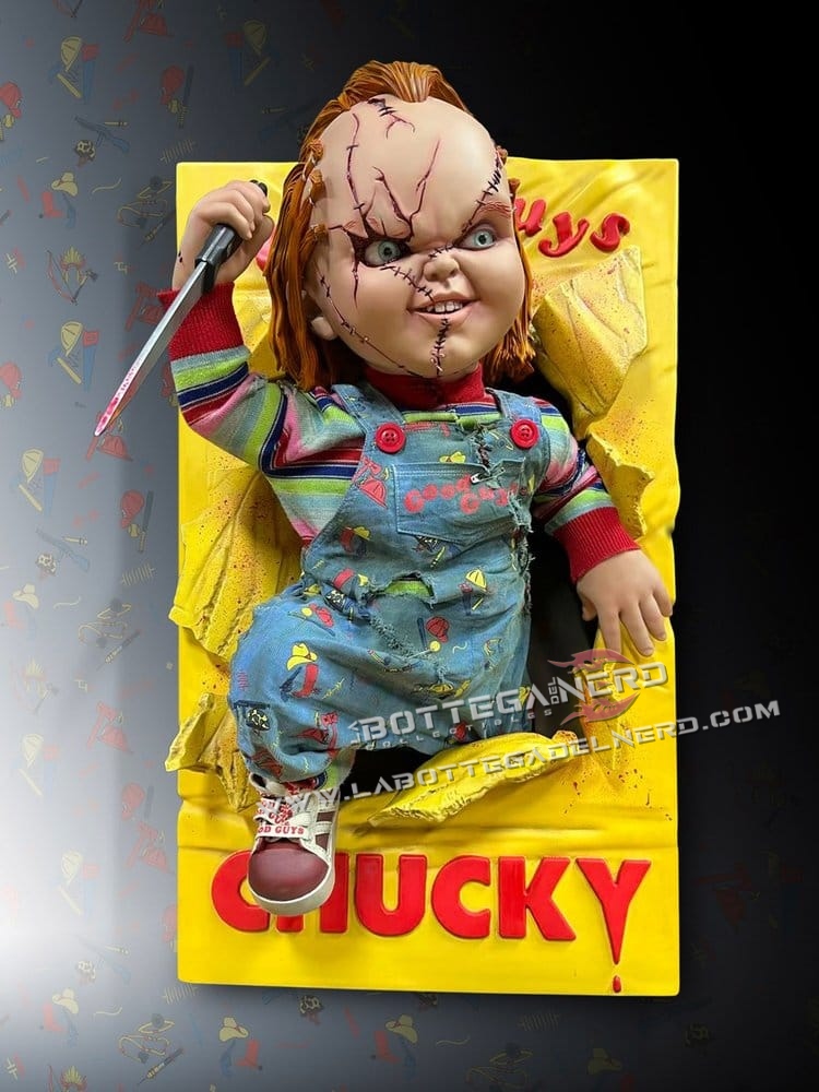 Chucky - Wall Sculpture 1/1 Bride of Chucky 76cm - immagine 2