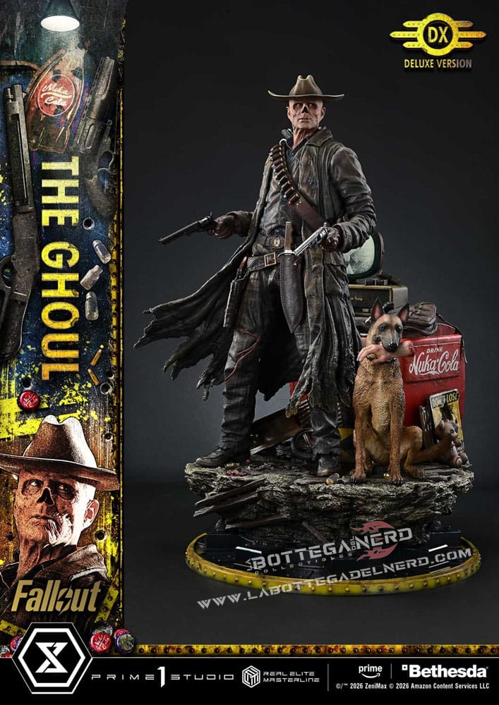 Fallout (TV Series) - Statue 1/4 The Ghoul Bonus Deluxe 64cm - immagine 9