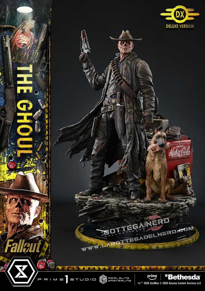 Fallout (TV Series) - Statue 1/4 The Ghoul Bonus Deluxe 64cm - immagine 10
