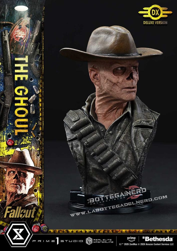 Fallout (TV Series) - Statue 1/4 The Ghoul Bonus Deluxe 64cm - immagine 16