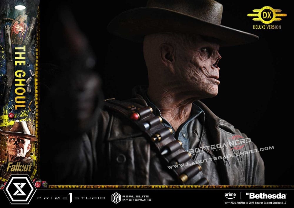 Fallout (TV Series) - Statue 1/4 The Ghoul Bonus Deluxe 64cm - immagine 15