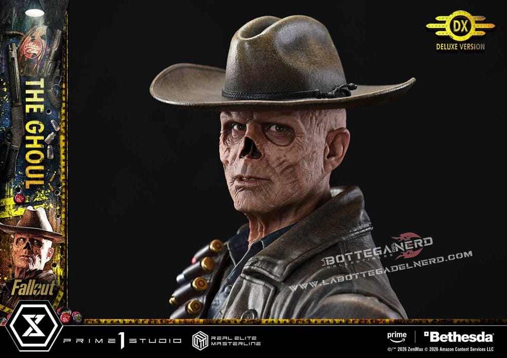 Fallout (TV Series) - Statue 1/4 The Ghoul Bonus Deluxe 64cm - immagine 12