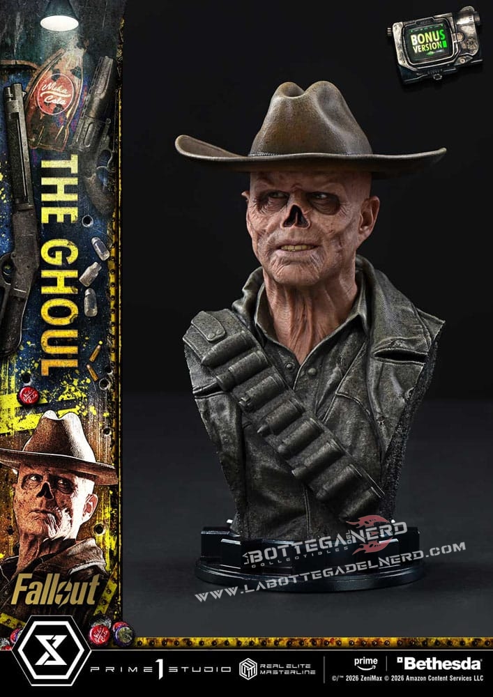 Fallout (TV Series) - Statue 1/4 The Ghoul Bonus Deluxe 64cm - immagine 6