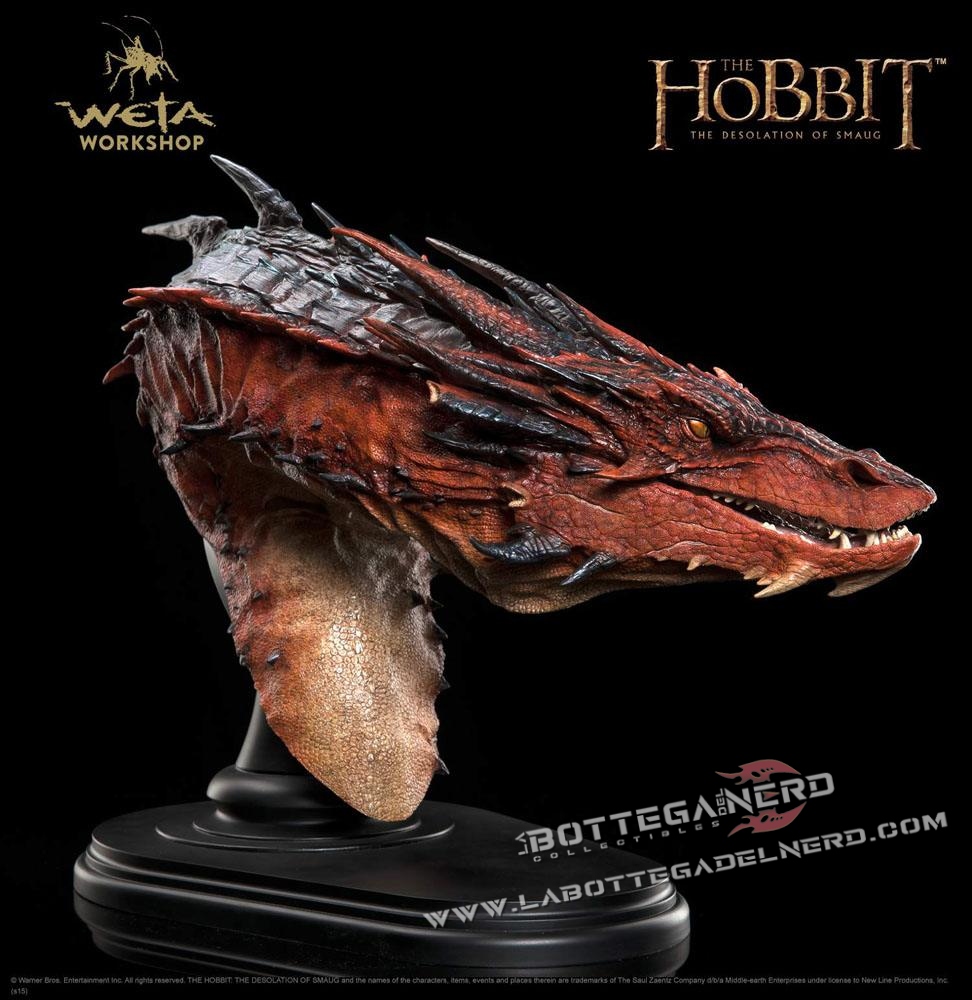 The Hobbit: The Desolation of Smaug - Bust Smaug 46cm - immagine 4