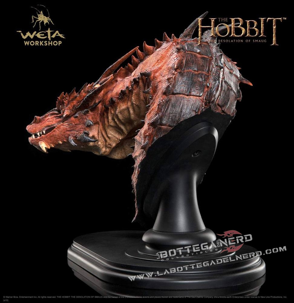 The Hobbit: The Desolation of Smaug - Bust Smaug 46cm - immagine 5