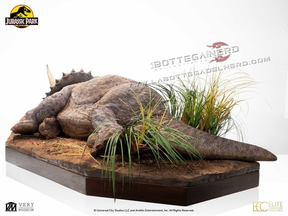Jurassic Park - Maquette 1/8 Sick Triceratops 96cm - immagine 10