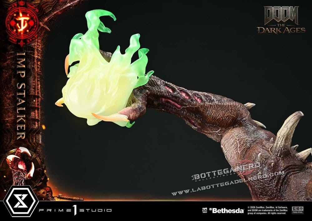 DOOM: The Dark Ages - Masterline Statue 1/4 Imp Stalker 77cm - immagine 7