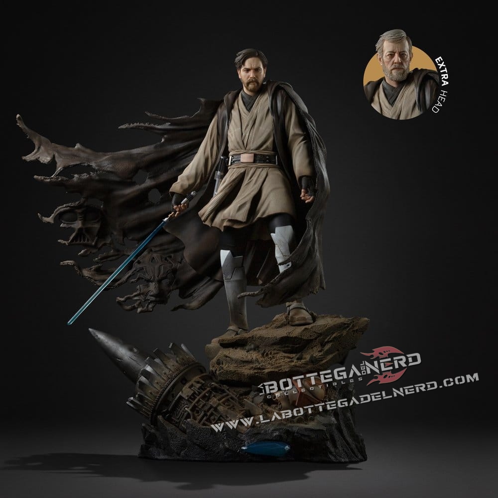 Star Wars - Legacy Replica Statue 1/4 Obi-Wan Signatures 66cm - immagine 14