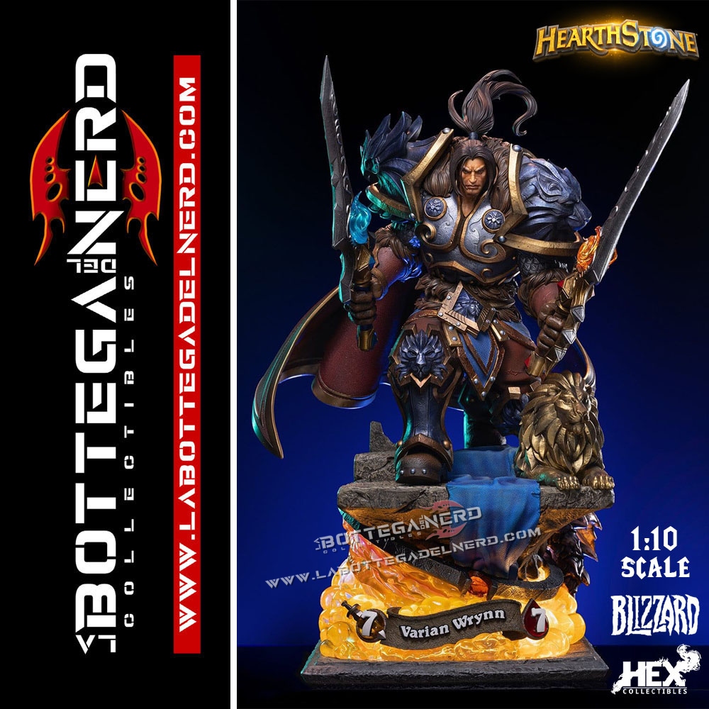 BLIZZARD Heartstone - Statue 1/10 Varian Wrynn 31cm