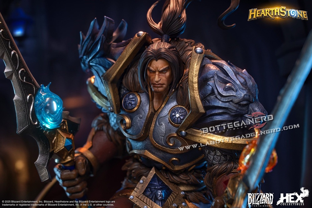 BLIZZARD Heartstone - Statue 1/10 Varian Wrynn 31cm - immagine 4