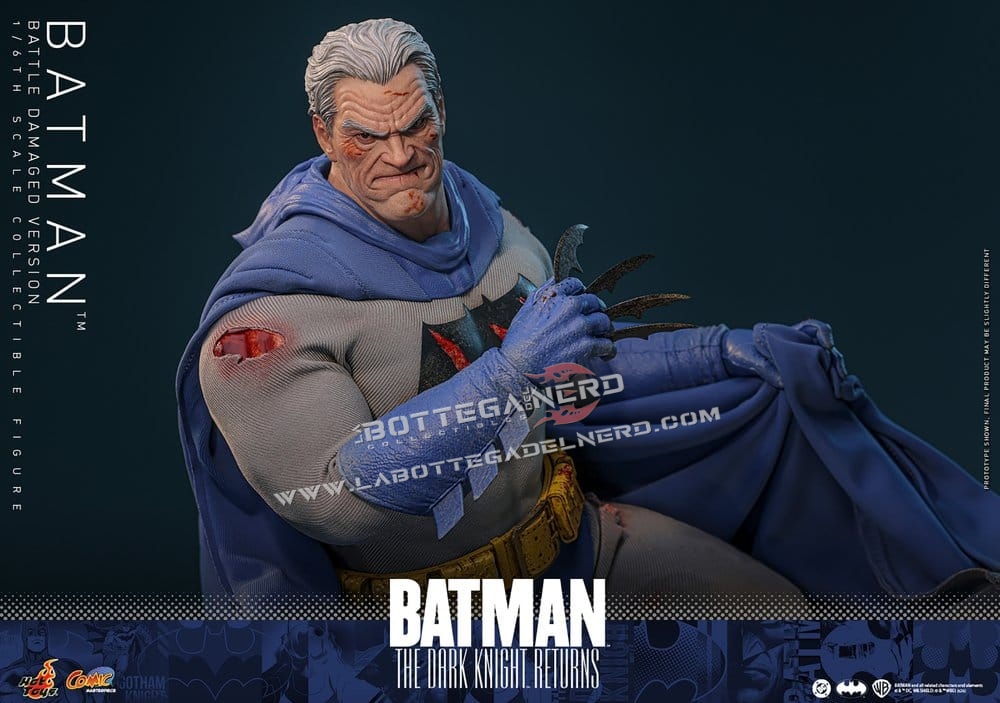 Batman Dark Knight Returns - Hot Toys Action Figure 1/6 32cm - immagine 9