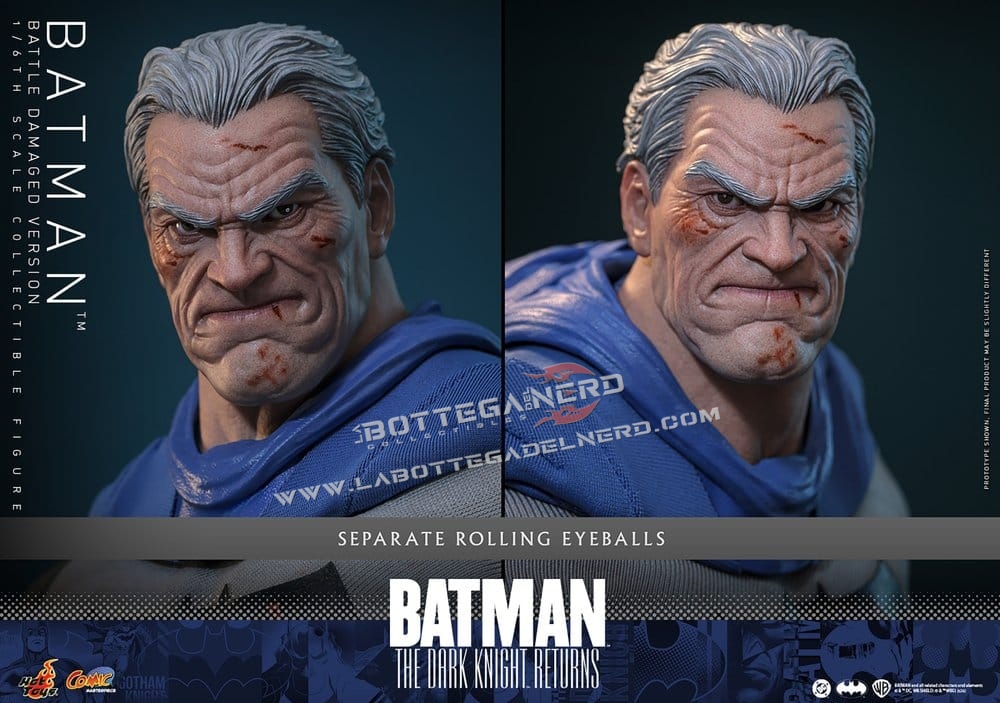 Batman Dark Knight Returns - Hot Toys Action Figure 1/6 32cm - immagine 10