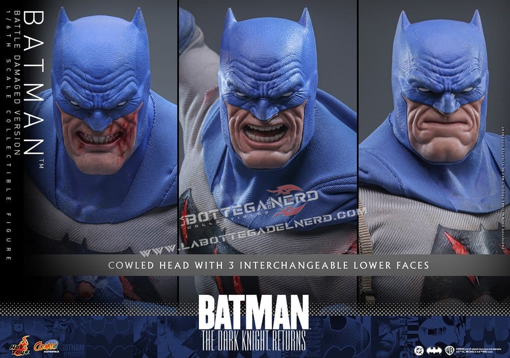 Batman Dark Knight Returns - Hot Toys Action Figure 1/6 32cm - immagine 11