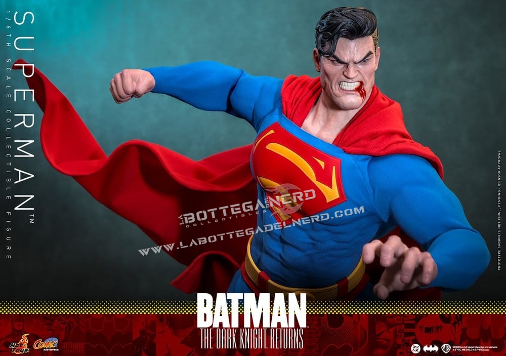 Superman - Hot Toys Dark Knight Returns Action Figure 1/6 34cm - immagine 7