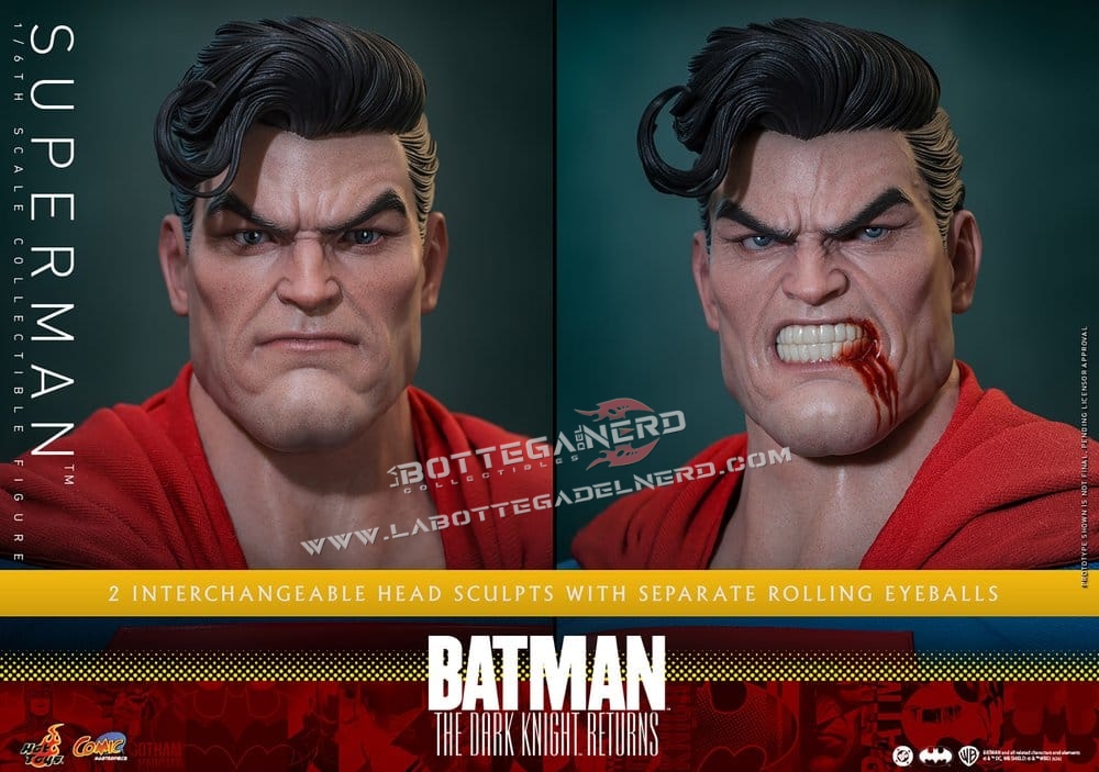 Superman - Hot Toys Dark Knight Returns Action Figure 1/6 34cm - immagine 11