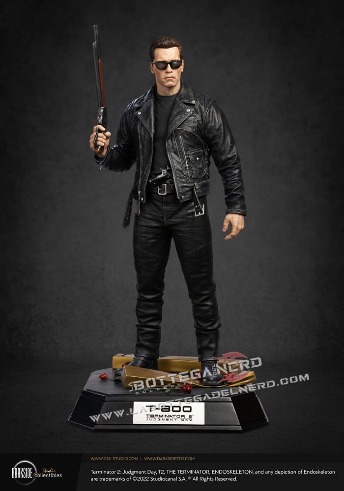 Terminator 2 Judgement Day - Statue 1/3 T-800 30th Anniversary 69cm - immagine 7