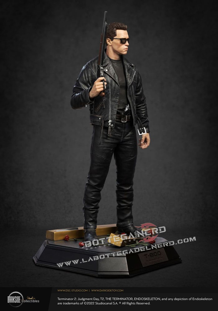 Terminator 2 Judgement Day - Statue 1/3 T-800 30th Anniversary 69cm - immagine 10