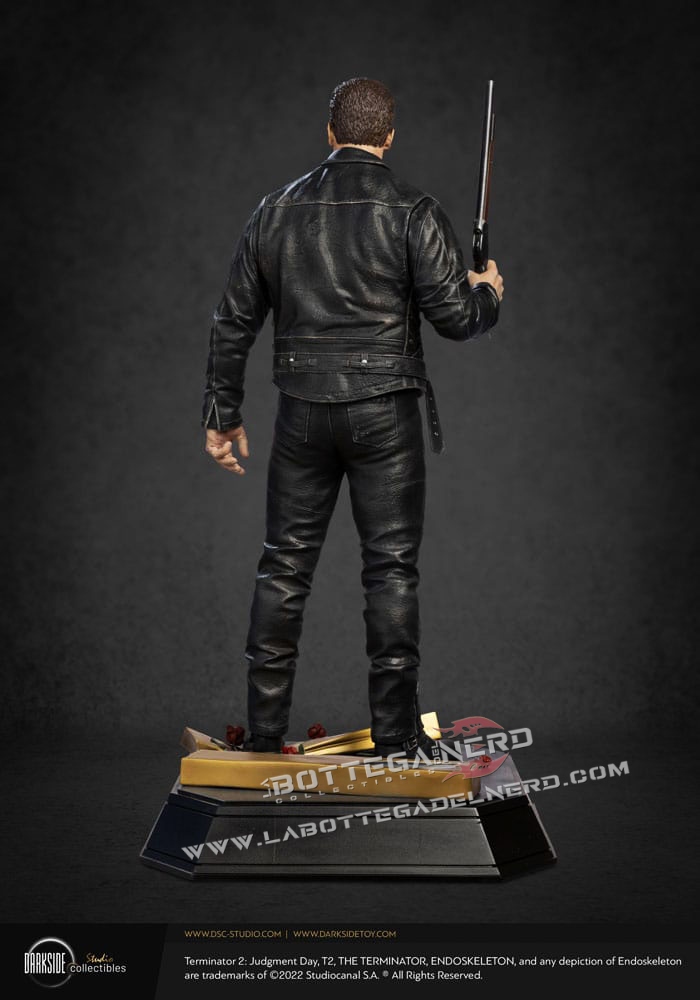 Terminator 2 Judgement Day - Statue 1/3 T-800 30th Anniversary 69cm - immagine 9